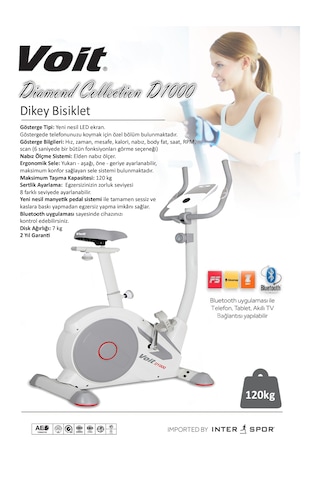 Voit D1000 Diamond Collection Dikey Bisiklet
