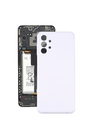 Samsung Uyumlu Galaxy A13 Arka Pil Batarya Kapağı Sm-a135f - Beyaz