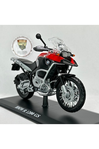 Bmw R1200 Gs 1:12 Stantsız Diecast Maket Motor Metal Model Motosiklet Bmw R1200 Gs 1:12 Stantsız Diecast Maket Motor Metal Model Motosiklet