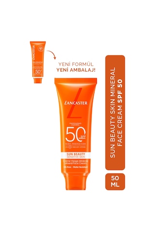 Sun Beauty Sensitive Mineral Yüz Krem Spf50 50 Ml