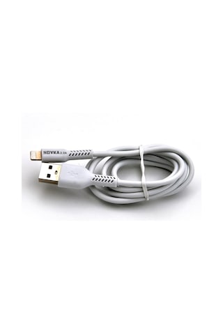 Novka NVK01 Lightning Uyumlu 2.2 A Usb Şarj Kablosu 1 M