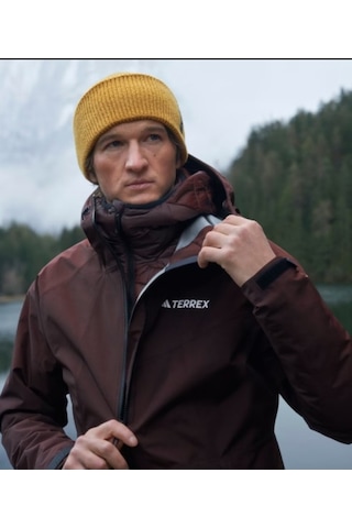 Adidas Ib4260 Goretex Terrex Yağmurluk Bordo