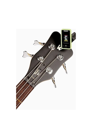 D'addario Planet Waves Eclipse Headstock Tuner, Kromatik Akort Aleti Telli Çalgı Aksesuarları Yeşil