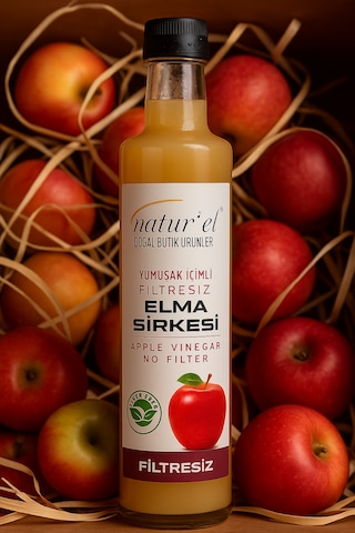 Natur'el Elma Sirkesi 500 ML
