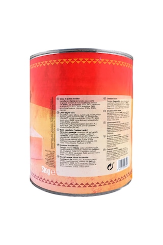 La Fiesta Cheddar Peynirli Sos 3 KG
