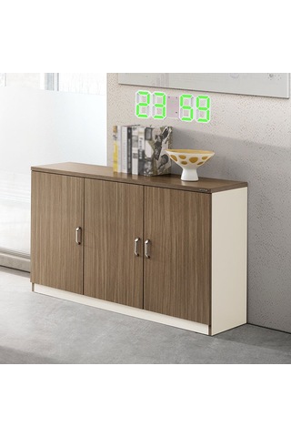 Mufunye Beyaz Gövde Kırmızı Işıklı Dijital Led Saat - Zaman/tarih/sıcaklık Gösterici, 3d Ekran, Işıklık Ayarlı, Duvar/üstte Kullanıma Uygun Alarm Saati ÇOk Renkli