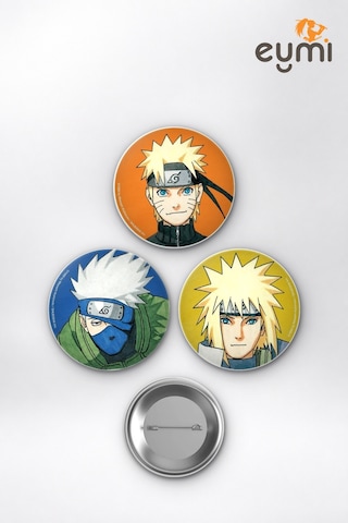 Naruto & Hokage Efsaneleri Kakashi Minato Çanta Süsü Rozet İğneli Buton Rozet Seti 58 Mm 3'lü Çok Renkli Naruto & Hokage Efsaneleri Kakashi Minato Çanta Süsü Rozet İğneli Buton Rozet Seti 58 Mm 3'lü Çok Renkli