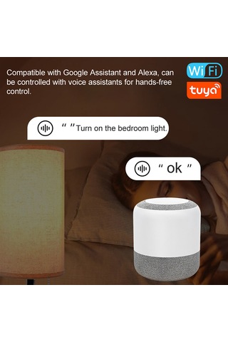 Teltree St-63t Akıllı Wifi Kesici: Akıllı Telefon İle Uzaktan Kontrol, Zamanlı Açma-kapama, 63a Akım, 90-360v, Plastik, St-63t Modeli 1-gang