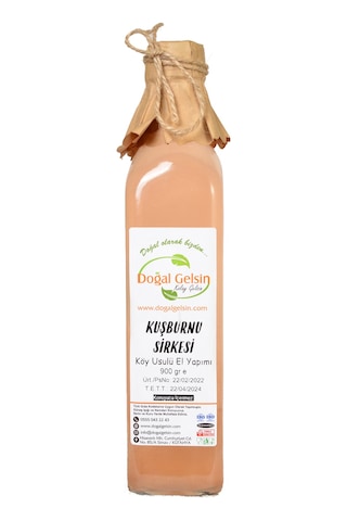 Doğal Gelsin Kuşburnu Sirkesi - 500 ml