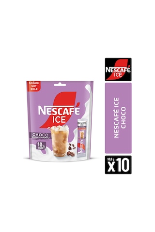 Nescafe Ice Choco 10'lu Paket 10x10.6g Hazır
