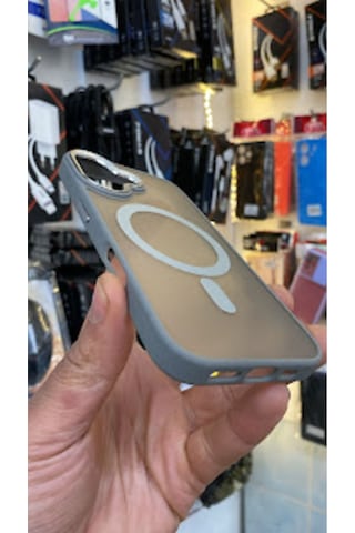 Apple iPhone Uyumlu 16 Kamera Korumalı Mat Magsafe Wireless Şarj Destekli Renkli 45659