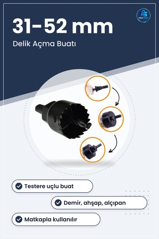 Demir Ahşap Alçıpan Buat Açma Seti Çok Yönlü Dayanıklı Hassas Del
