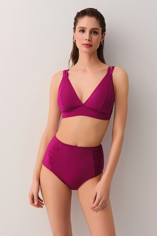 Suwen Üçgen Bikini Üst Sbn26410c1283 Bordo