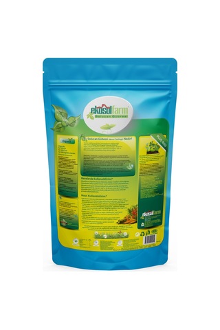 Ekosol Farm Solucan Gübresi 2 x 1.5 KG + Toplam 3 KG Organik Gübre