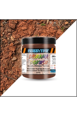 Hobbytime 599 250 Ml. Vietnam Toprak Dokusu Vietnamese Earth Texture