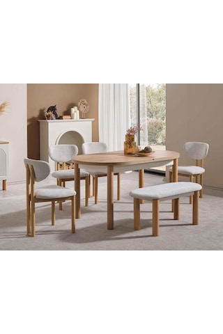 Masal Bench 104 Cm Meşe
