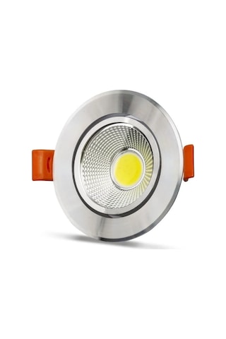 Noas 5 Watt Krom Kasa Led Spot Beyaz Işık 2 Adet Mercan Yl28-0502 Krom