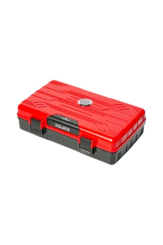 Firebird Seyahat Tipi 10 Kırmızı Humidor Puro Kutusu - Trm5016
