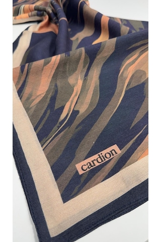 Cardion Pamuk İpek Şal - 70 X 180 - 06302 Lacivert
