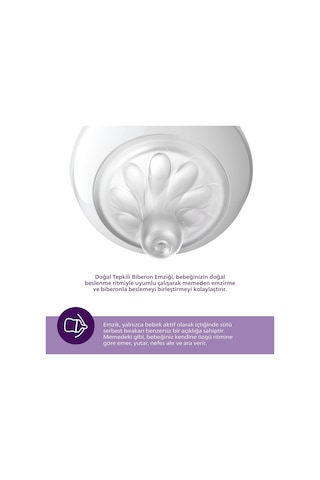 Philips Avent Doğal Tepkili Natural Response 2li Biberon Emziği 2no 0+ Ay