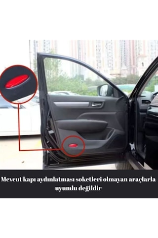 Renault Laguna 2009 2010 Uyumlu Kapı Altı Led Aydınlatma 3 Boyutlu Logo Lazer Işık Geçmeli 2li Set