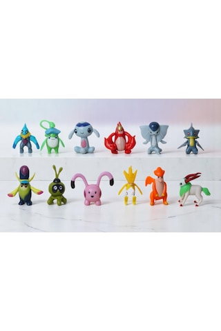 Pokemon Go Plus Anime Versiyon Pikachu 12li Aksiyon Figür Oyuncak Oyun Koleksiyon Seti 57936 Pokemon