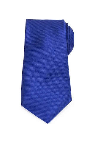 Tudors Klasik Mendilli Kendinden Desenli Erkek Kravat - Mavi (301542849) Mavi