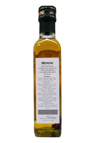 Monini Porcini Aromalı Sızma Zeytinyağı 250 Ml.