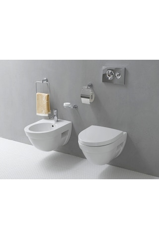 VitrA Minimax A44788 Tuvalet Kağıtlığı, Kapaklı, Krom Çok Renkli