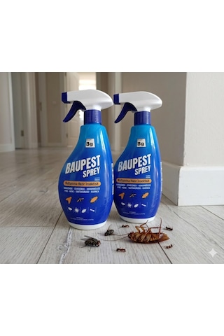 Bg Baupest Sprey 400 Ml X 2 Güçlü Karasinek,sivrisinek,hamam Böceği,pire, Kene, Tahtakurusu