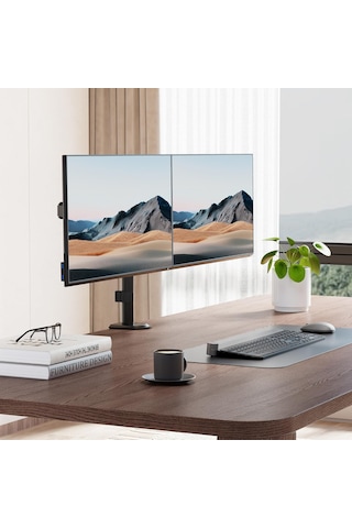 Venaliastore Ayarlanabilir Masaüstü Çift Kol Monitör Tutacağı