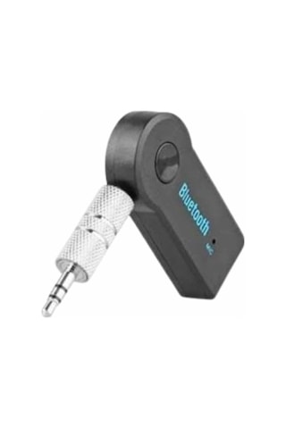 Hepsi Tüm Cihazlara Uyumlu Bluetooth Aux Araç Kiti Siyah Najmaddin