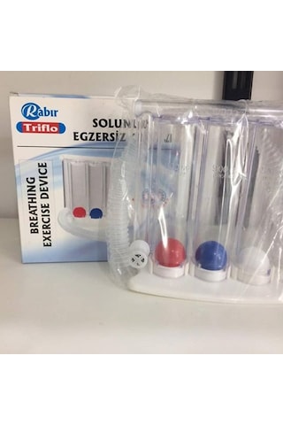 Triflo Solunum Egzersiz Cihazı Nefes Egzersiz Aleti 3 Top x 3
