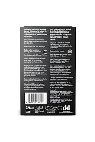 Silky Kiss Maximum 12 Adet Tırtıklı Prezervatif