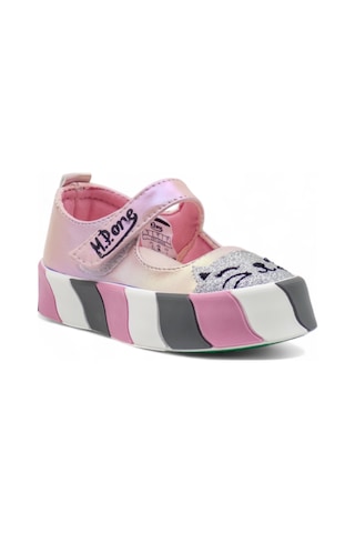 Mp 251-3445 Kız Çocuk Canvas Ayakkabı Pembe