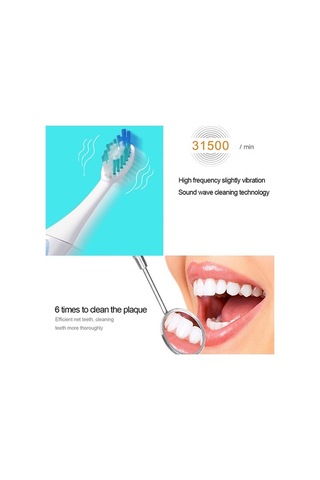 Flybuy Turuncu Su Sonik Qyg Q2 Pil Ipx7 Güçlü Geçirmez Fırçası Elektrikli Diş Uz