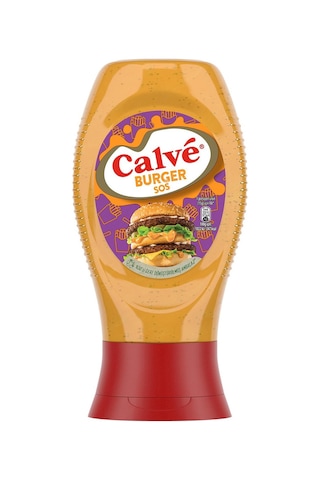 Calve Gurme Sos Seti 3 Lü / Burger - Cheddar - Köri