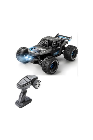 Oyuncak Uzaktan Kumandalı Metal Gövde 50 Km Hız Yapan 4x4 Off-road Arazi Aracı Şarjlı 1400 Mah Mavi