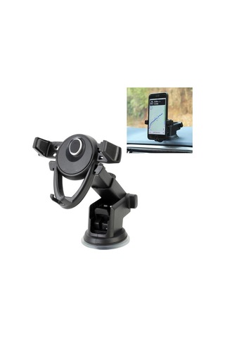 Voguecode Betty Becky 60-86mm Cep Telefonu Için Evrensel Araç Vantuz Montaj Braketi Telefon Tutucu Siyah Havalandırma Ykdj3l