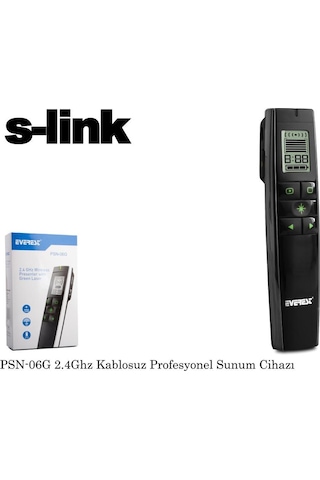 Everest Psn-06G 2.4Ghz Kablosuz Profesyonel Presenter