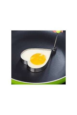 Metalik Şeklinde Metal Omlet Yumurta Ve Krep Kalıpları Evimdeyokyok