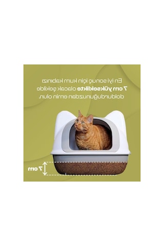 Organik Kedi Kumu, Topaklanan Özellik, 21 Lt, Doğa Dostu