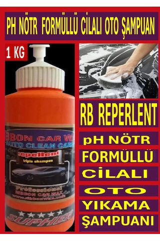 Reperlent Ph Nötr Formüllü Cilalı Oto Yıkama Şampuanı 1 Kg