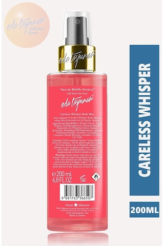 Eda Taşpınar Careless Whisper Body Mist Vücut Spreyi 200 ML