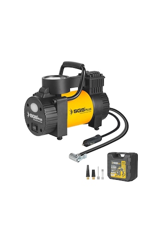 Sgs5390 - 12 Volt 100 Psı Araç Oto Lastik Hava Kompresörü Basınç Göstergeli