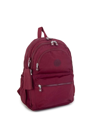Nas Bag Unisex Zararlı Kimyasal İçermeyen Waterproof Sırt Çantası Bordo Bordo