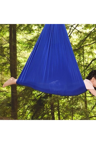 Suntek Çocuk Salıncak Hamak Balkon Için Anti Tip Sandalye Mavi