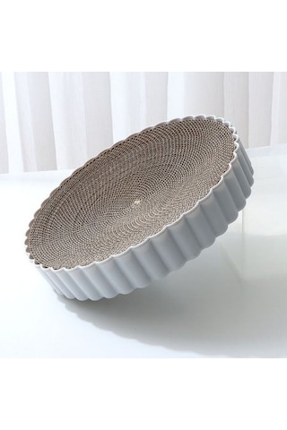 Kedi Tırmalama Yatağı, Aşınmaya Dayanıklı Yuvarlak Oluklu Kağıt