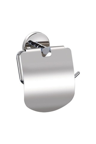 Tuvalet Kağıtlık Kapaklı Krom Gri Diğer