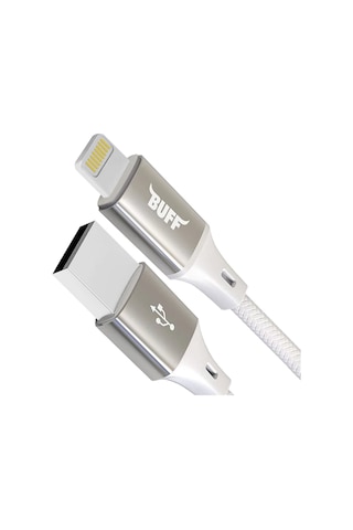 Buff Bl71 Usb Lightning 2.4a 1.2m Data Ve Şarj Kablosu Beyaz